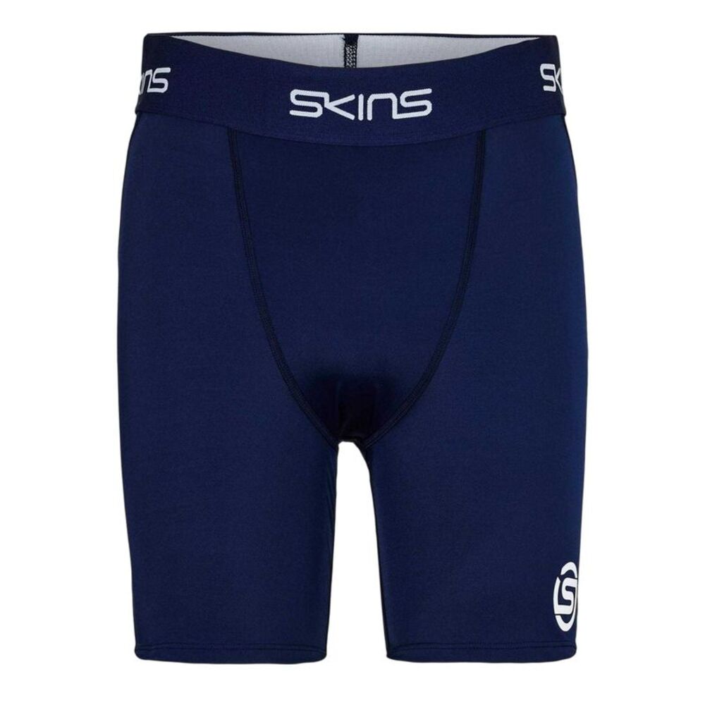Skins Mens Series-1 Fitted Compression Shorts / Dark Blue